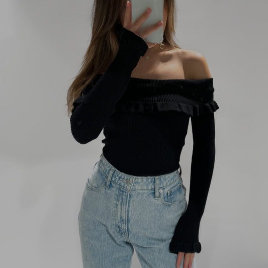 Emily off shoulder top