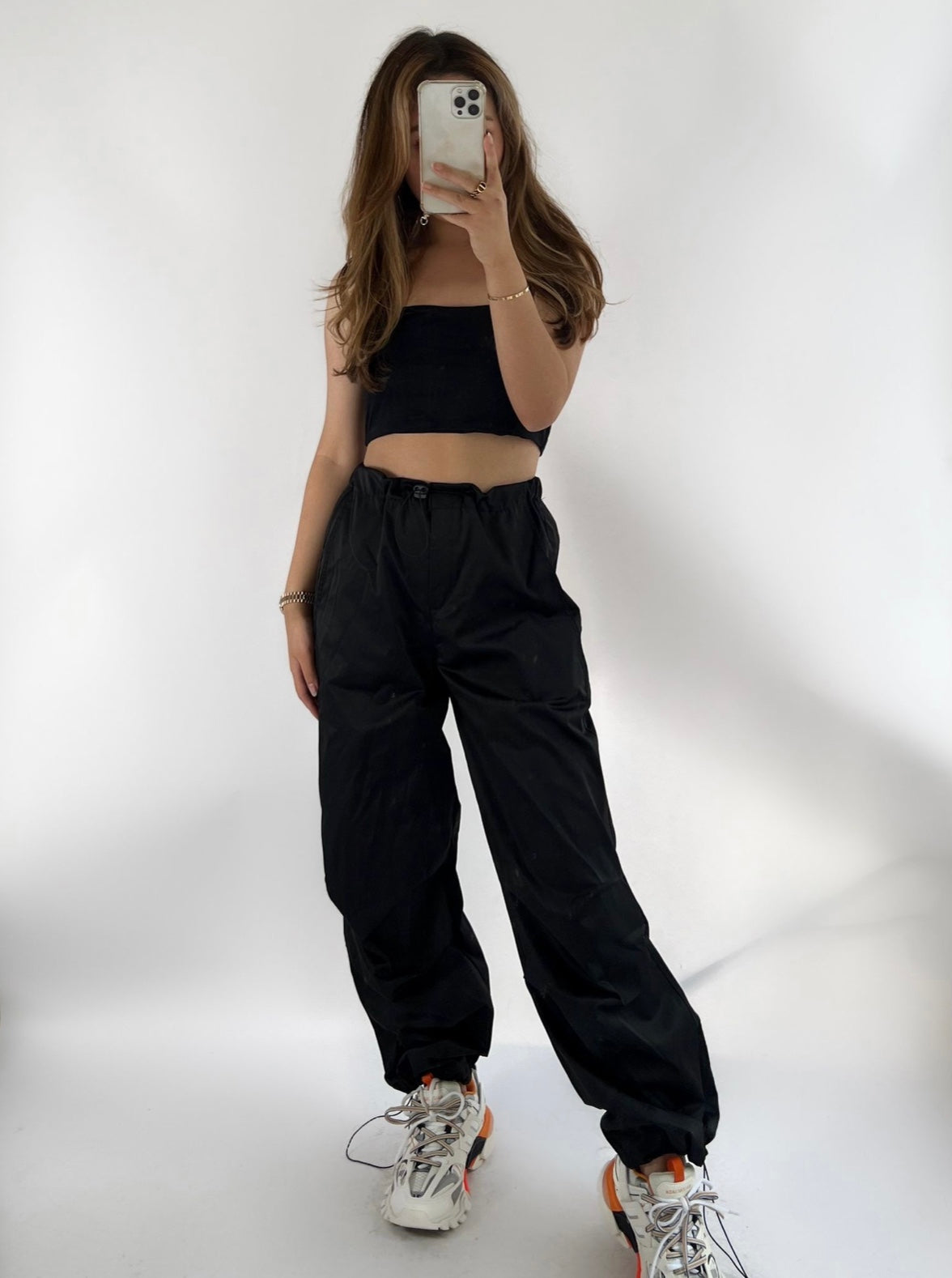 Parachute Pants Zwart